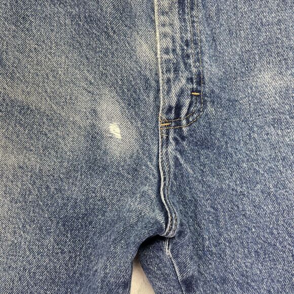 Wrangler Men's Regular Fit Jeans Classic Blue Denim Pants Size 42x30 RN130273 - Picture 3 of 16